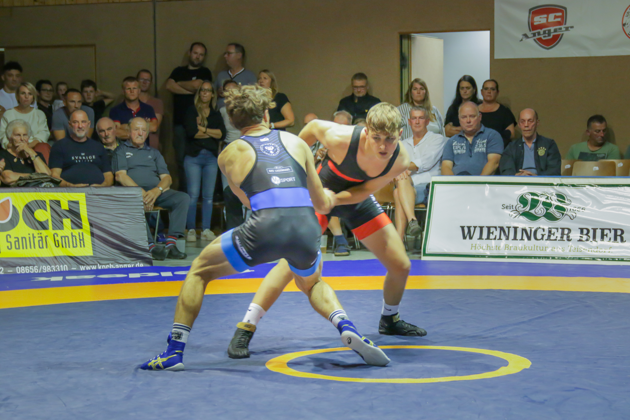 Sebastian Gröbner erwartet bis 61 kg griechisch-römisch der nächste schwere Gegner ((C) Andreas Holthaus).