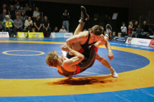 Nikolozi Santeladze soll auch diesen Samstag wieder mit seinen schnellen Beinangriffen für Punkte sorgen ((C) Andreas Holthaus).