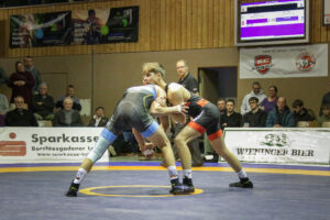 Sebastian Gröbner wird am Samstag wohl erneut bis 57 kg griechisch-römisch zum Einsatz kommen ((C) Andreas Holthaus).