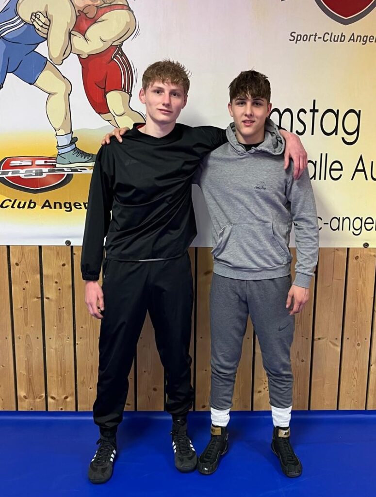 Andreas Hocheder und Sebastian Gröbner beim Abschlusstraining am Mittwoch ((C) Andreas Hocheder).