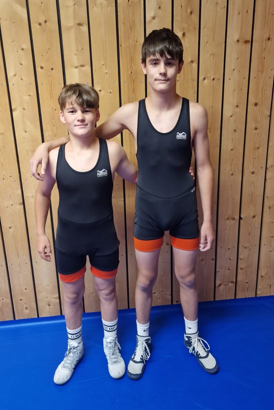 Jakob Hinterstoißer und Christoph Koch beim Training am Mittwoch ((C) Nina Koch).